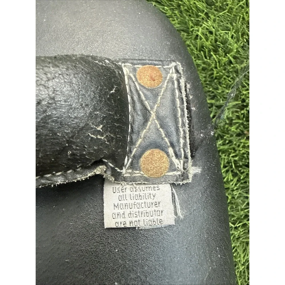 Vintage REVGEAR Leather Muay Thai Kick Pads Made in Thailand Old School